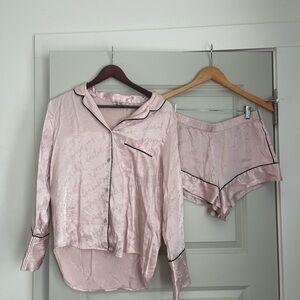 Victorias Secret baby pink PJ set